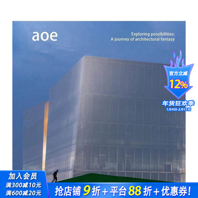 【现货】英文原版 aoe建筑工作室 Exploring possibilities: A journey of architectural fantasy - aoe 建筑设计正版进口书画册