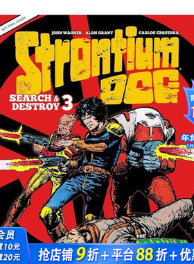 【预售】锶犬搜索与破坏 3：公元 2000 年 Strontium Dog Search and Destroy 3: The 2000 AD Years 原版英文漫画书 正版进口书