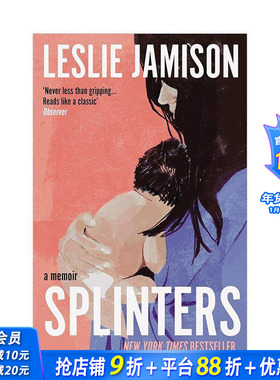 【预售】碎片 Splinters 纽约时报畅销书作者 探索亲密关系 原版英文文学传记 正版进口书