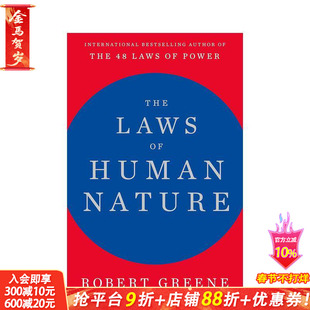 【预售】人性的法则 The Laws of Human Nature 原版英文社会科学 纽约时报书作家Robert Greene 正版进口书