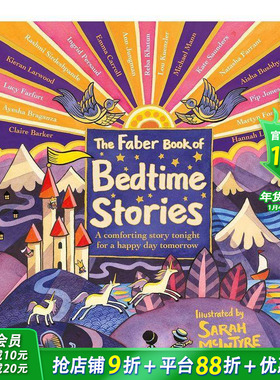 【预售】英语原版 Faber睡前故事书The Faber Book of Bedtime Stories 英文儿童故事 6岁以上 进口图书 善优童书
