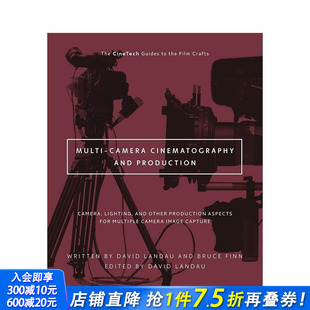 and 进口书 多机位电影摄影与制作 正版 英文摄影技法 Production Cinematography Camera Multi 预售