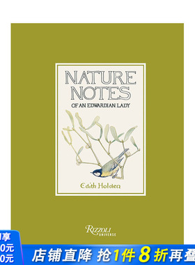 【现货】英伦自然手记 Nature Notes of an Edwardian Lady英伦乡野手记续作 爱德华时代女士 英文艺术插画原画设定集 正版进口书