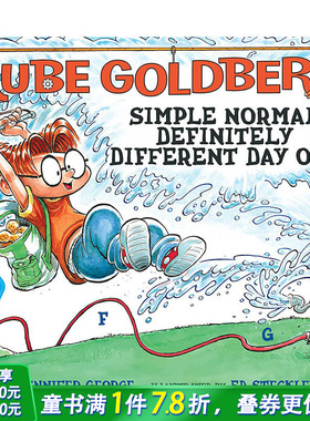 【现货】英文Rube Goldberg'S Simple Normal Definitely Different Day Off鲁布戈德堡的简单正常*不同的休息日 儿童绘本书籍