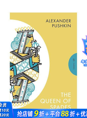 【预售】【普希金】黑桃皇后及精选作品 The Queen of Spades and Selected Works 原版英文文学小说 正版进口书