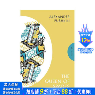 【预售】【普希金】黑桃皇后及精选作品 The Queen of Spades and Selected Works 原版英文文学小说 正版进口书