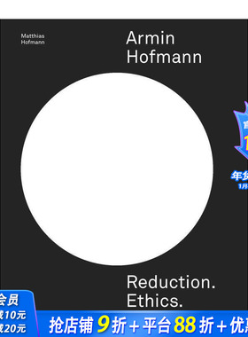 【现货】阿明·霍夫曼：还原.道德.教学 平面设计传奇大师 现代平面设计典范Armin Hofmann Reduction. Ethics.英文正版进口书