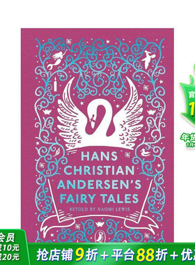 【预售】【海雀布纹经典儿童文学】安徒生童话故事 Hans Christian Andersen's Fairy Tales 12岁+英文小说故事 英语拓展进口书