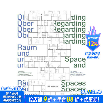 【预售】关于空间与场所，Regarding Space and Spaces，原版英文建筑设计 正版进口书