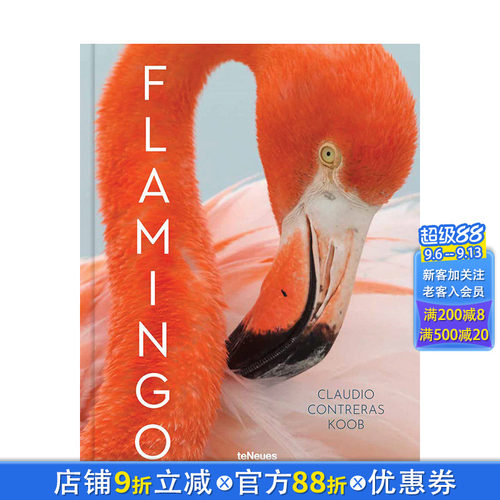 【现货】英文原版 火烈鸟 Flamingo 动物摄影艺术 Claudio Contreras Koob 正版进口图书画册