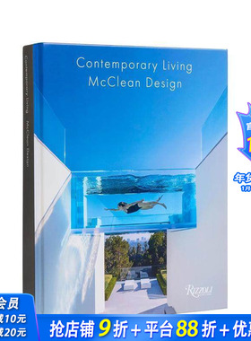 【预售】Paul McClean的当代住宅 Contemporary Living by McClean Design 豪宅教父 原版英文设计 正版进口书