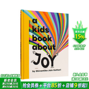 【现货】【给孩子的书】快乐【A Kids Book About】Joy 正念引导价值观塑造概念简述 英文拓展进口书 快乐真谛 发现微小快乐
