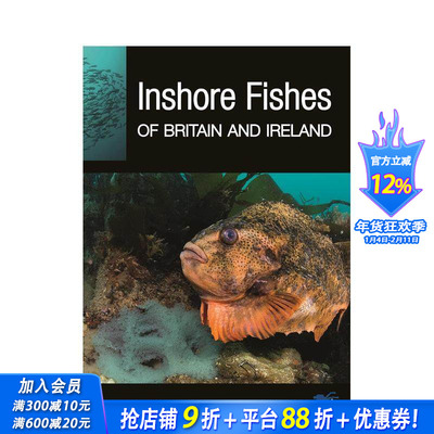 【预售】英国和爱尔兰的近海鱼类 Inshore Fishes of Britain and Ireland 原版英文社会科学 正版进口书