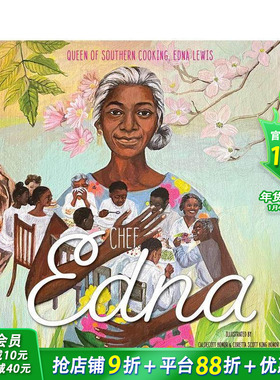 【现货】英文 南方烹饪皇后埃德娜-刘易斯的大厨 Chef Edna