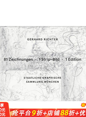 【现货】格哈德·里希特：81幅画作 Gerhard Richter: 81 Drawings 原版英文艺术画册画集 抽象艺术 正版进口书