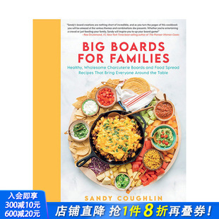 for 进口书籍 英文原版 正版 餐饮料理食谱 Families Boards Big 家庭大餐 现货