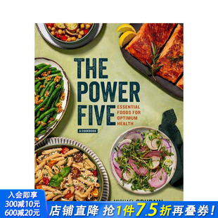 英文餐饮生活美食 五项力量： Five Power Foods 原版 正版 Health The Optimum for 善优图书 进口书籍 Essential 预售