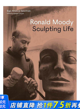 【预售】罗纳德·穆迪 作品回顾 Ronald Moody 当代雕塑家 人物像木雕 原版英文艺术画册画集 正版进口书