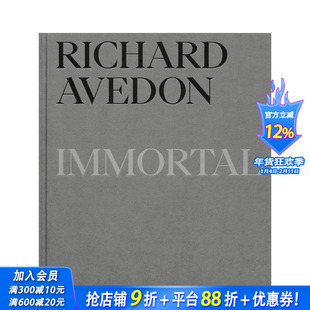 【预售】不朽：理查德·阿维顿的衰老肖像影集(1951-2004) Richard Avedon Immortal 原版英文摄影作品集肖像 正版进口书