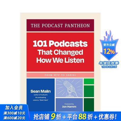 【预售】播客万神殿 Podcast Pantheon 原版英文生活综合 正版进口书