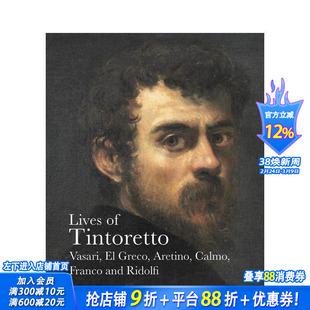 【预售】丁托列托传 Lives of Tintoretto 原版英文艺术画册画集 正版进口书