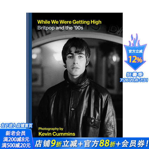 【现货】While We Were Getting High 英伦摇滚Britpop流行音乐乐队摄影照片 Oasis 英文原版