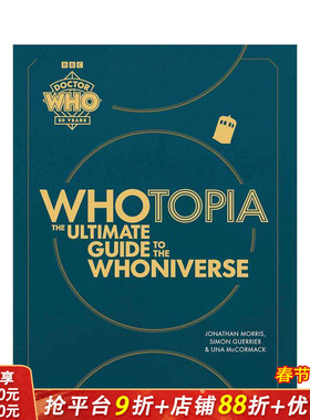【预售】神秘博士：乌托邦 Doctor Who: Whotopia 原版英文生活 正版进口书籍 善优图书