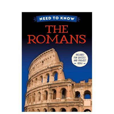 【预售】【备小知识】古罗马 【Need to Know】The Romans 英文儿童插画科普绘本 进口童书