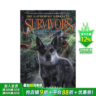 【现货】幸存者:夜深人静 Survivors: The Gathering Darkness 2: Dead of Night英文书进口正版 Hunter 儿童拓展阅读