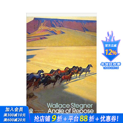【预售】休止角（企鹅现代经典） Angle of Repose (Penguin Modern Classics) 原版英文文学小说 正版进口书