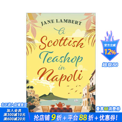 【预售】那不勒斯的苏格兰茶馆 A Scottish Teashop in Napoli 原版英文文学小说 女性友谊力量 正版进口书