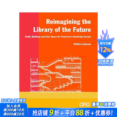 【预售】未来图书馆新构想 Reimagining the Library of the Future 原版英文建筑设计 正版进口书