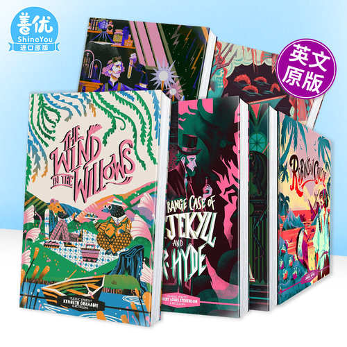 【多册选拍】【经典启蒙系列】柳林风声/奥德赛/鲁滨逊/德古拉 Classic Starts:The Wind in the Willows 英文儿童桥梁章节故事书