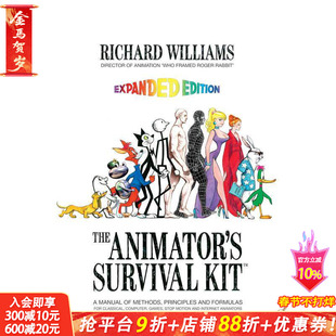 【现货】英文原版 动画师的生存工具包：步行 The Animator’s Survival Kit: Walks 艺术技法 正版进口图书画册