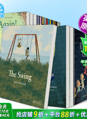 【现货】秋千【Britta Teckentrup绘本多册选拍】The Swing 时间故事 精装艺术插画绘本 英文儿童进口英语图书
