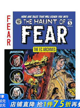 【预售】EC 档案：恐惧的困扰 卷5 The EC Archives: The Haunt of Fear Volume 5 黑马 原版英文漫画书 正版进口书