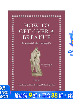 【现货】【How to轻哲学系列】忘记一段恋情 How to Get Over a Breakup 古典文本 现代实用指南 原版英文社会科学 正版进口书