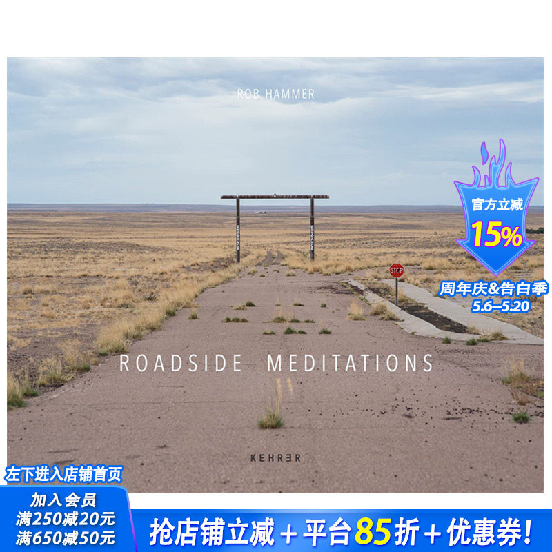 【预售】英文原版 路边沉思 Rob Hammer: Roadside Meditations 人文景观摄影 正版进口书籍艺术画册 善优图书