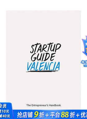 【现货】英文原版 【创业指南】瓦伦西亚 Startup Guide: Valencia 英文商业行销 正版进口书籍