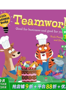 【现货】给孩子的商业小丛书：团队合作 Little Business Books: Teamwork 英文儿童插画科普绘本 进口童书