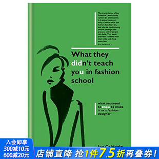 They 英文原版 东西 Fashion 现货 What School Teach Didn’t 学校没有教 You 时尚