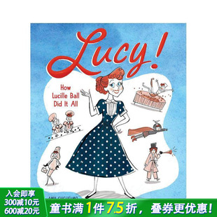 Ball 现货 How Did 英文儿童插画故事绘本 露西尔·鲍尔如何做到这一切 All 露西 进口童书 Lucy Lucille