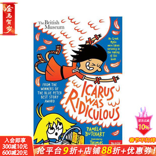 【预售】【伊兹和朋友们】9可笑的伊卡洛斯 Izzy and Friends:Icarus Was Ridiculous 爆笑小学故事 英文儿童桥梁章节书拓展阅读