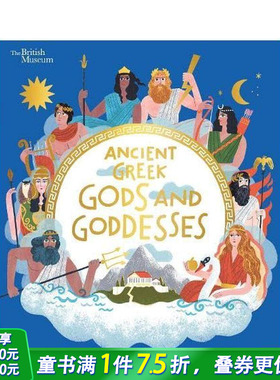 【现货】大英博物馆：古希腊众神 British Museum: Ancient Greek Gods and Goddesses 英文儿童故事 英语拓展阅读进口书