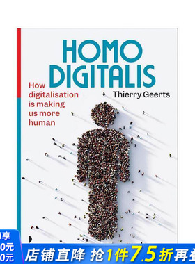【预售】数字同人 Homo Digitalis 英文社会科学 正版进口书
