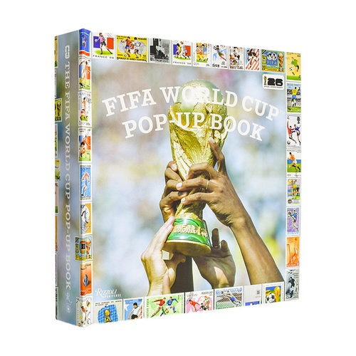 【现货】国际足联世界杯：立体翻翻书 The FIFA World Cup Pop-Up Book 英文运动 2026世界杯 抽拉机关 正版进口书