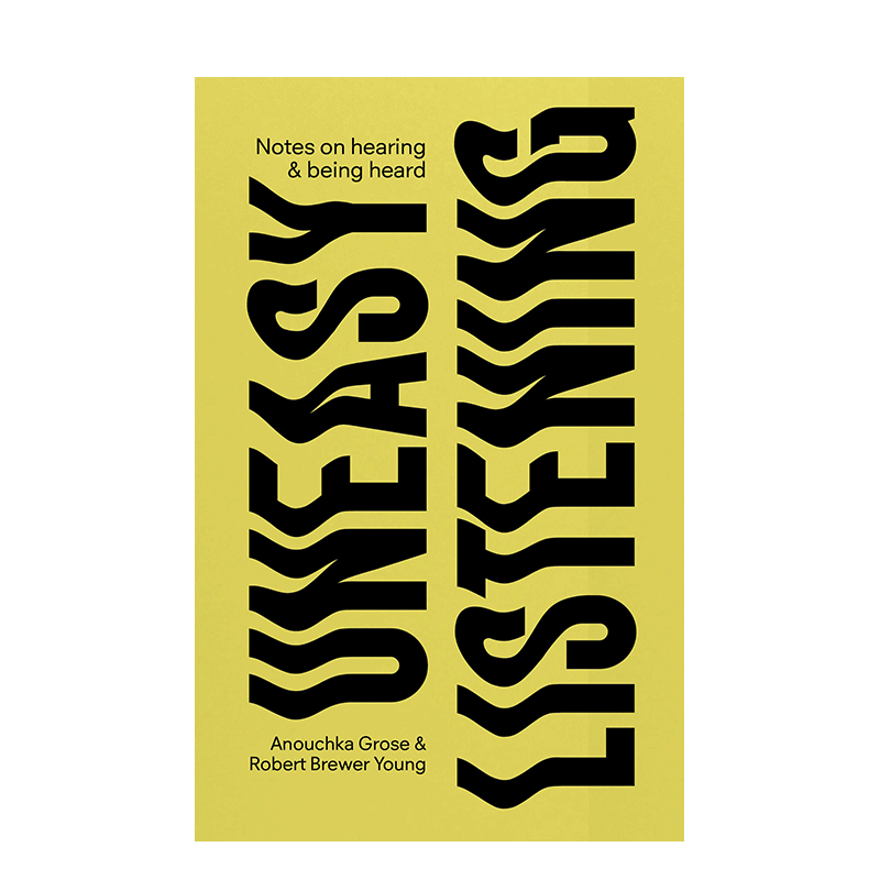 【现货】英文原版 【DISCOURSE】不安的倾听：记录倾听与被倾听Uneasy Listening 心灵励志 正版进口图书画册