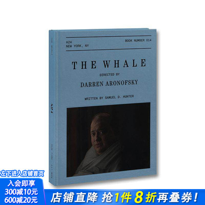 【现货】【A24电影剧本集】龙虾 【A24 Screenplay Collection】The Whale Screenplay Book 原版英文生活 正版进口书