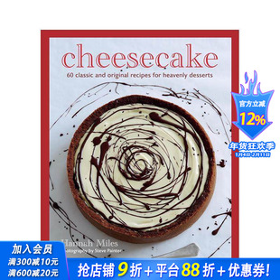 【现货】芝士蛋糕大全：60+款令人沉醉的奶油甜点配方 Cheesecake 原版英文餐饮生活美食 正版进口书