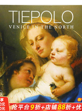 【现货】提波洛--北方的威尼斯 Tiepolo - Venice in the North 原版英文艺术画册画集 正版进口图书